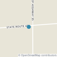 Map location of 32 County Road 35 S, Quincy OH 43343