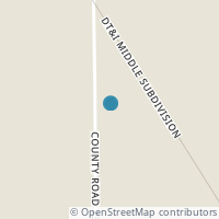 Map location of 356 County Road 23 N, Quincy OH 43343