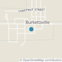 Map location of 29 S Mill St, Burkettsville OH 45310