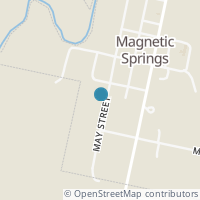 Map location of 277 May St, Magnetic Springs OH 43036