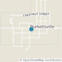 Map location of 8 W Main St, Burkettsville OH 45310