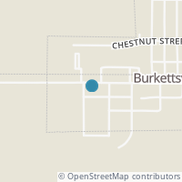 Map location of 66 W Main St, Burkettsville OH 45310