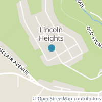 Map location of 541 Lincoln Blvd, Steubenville OH 43952