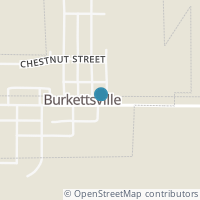 Map location of 61 E Main St, Burkettsville OH 45310