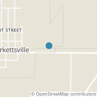 Map location of 131 E Main St, Burkettsville OH 45310