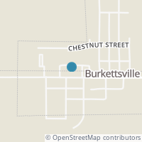 Map location of 29 W Main St, Burkettsville OH 45310