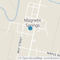 Map location of 198 Rose St, Magnetic Springs OH 43036