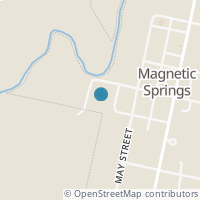 Map location of 203 Degood St, Magnetic Springs OH 43036