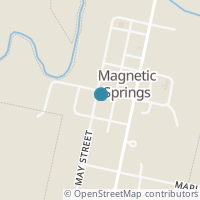 Map location of 184 May St, Magnetic Springs OH 43036