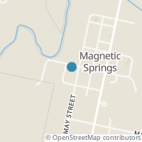 Map location of 111 W Park St, Magnetic Springs OH 43036