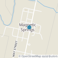 Map location of 161 S Main St, Magnetic Springs OH 43036