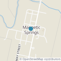 Map location of 152 Rose St, Magnetic Springs OH 43036