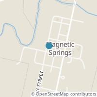 Map location of 162 May St, Magnetic Springs OH 43036