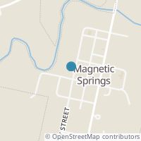 Map location of 145 May St, Magnetic Springs OH 43036