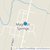Map location of 119 S Main St, Magnetic Springs OH 43036