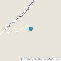 Map location of 4520 Frys Valley Rd SW, Port Washington OH 43837
