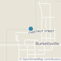 Map location of 31 Chestnut St, Burkettsville OH 45310