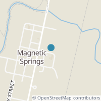 Map location of 52 W Catherine St, Magnetic Springs OH 43036