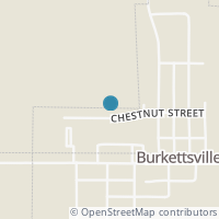 Map location of 41 Chestnut St, Burkettsville OH 45310