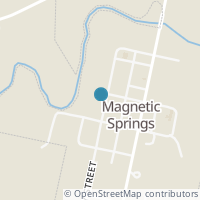 Map location of 123 May St, Magnetic Springs OH 43036