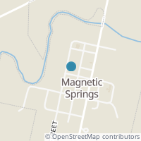 Map location of 78 W Catherine St, Magnetic Springs OH 43036