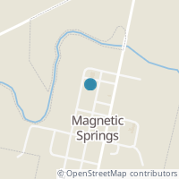 Map location of 51 Rose St, Magnetic Springs OH 43036