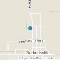 Map location of 87 Washington St, Burkettsville OH 45310
