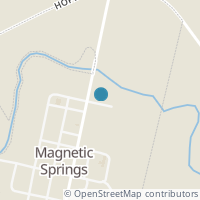 Map location of 26 Magnetic St, Magnetic Springs OH 43036