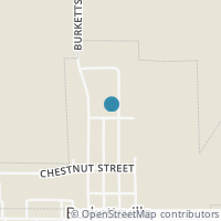 Map location of 115 Jefferson St, Burkettsville OH 45310