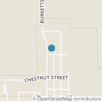 Map location of 116 Washington St, Burkettsville OH 45310