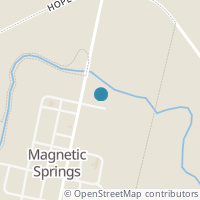 Map location of 42 Magnetic, Magnetic Springs OH 43036