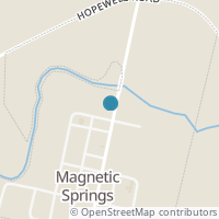 Map location of 21 N Main St, Magnetic Springs OH 43036