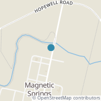 Map location of 37 N Main St, Magnetic Springs OH 43036