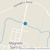 Map location of 48 S Main St, Magnetic Springs OH 43036