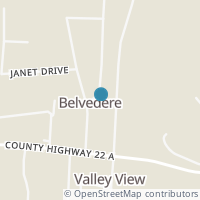 Map location of 153 Belvedere Dr, Bloomingdale OH 43910