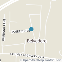 Map location of 521 Belvedere Dr, Bloomingdale OH 43910