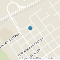 Map location of 131 E Mill St, Gnadenhutten OH 44629