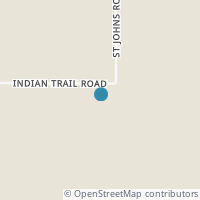 Map location of 8494 Indian Trail Rd, Maria Stein OH 45860