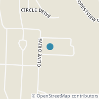 Map location of 200 Bantam Ridge Ct, Wintersville OH 43953