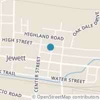 Map location of 108 E High St, Jewett OH 43986