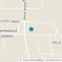 Map location of 102 Beverly Ln, Wintersville OH 43953