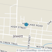 Map location of 108 W High St, Jewett OH 43986