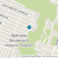 Map location of 705 Belleview Blvd, Steubenville OH 43952