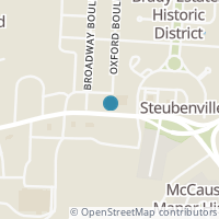 Map location of 1997 Sunset Blvd, Steubenville OH 43952