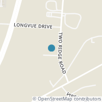 Map location of 152 Two Ridge Rd, Wintersville OH 43953