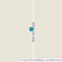 Map location of 1208 Rolfes Rd, Maria Stein OH 45860