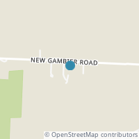 Map location of 20470 New Gambier Rd, Gambier OH 43022