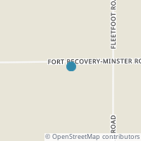 Map location of 4900 Fort Recovery Minster Rd, Saint Henry OH 45883
