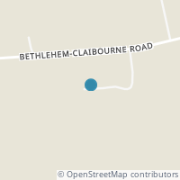 Map location of 12175 Bethlehem Claibourne Rd, Richwood OH 43344