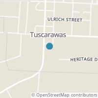 Map location of 327 S Main Ave, Tuscarawas OH 44682